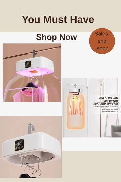 Portable Clothes Dryer with UV LED – III
