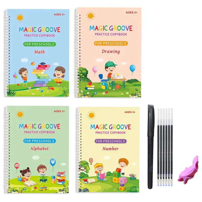 Magic Book for Kids (Set of 4)