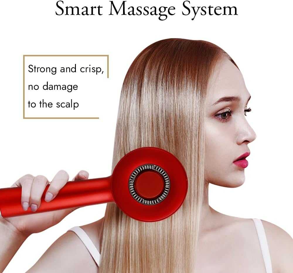 Electric Scalp Massage Brush with Oil Applicator